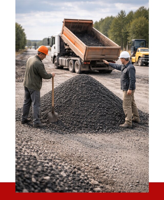 Купить асфальтовую крошку для дорог в Губкине от 4266 р. | ПРОНЕРУДГбк