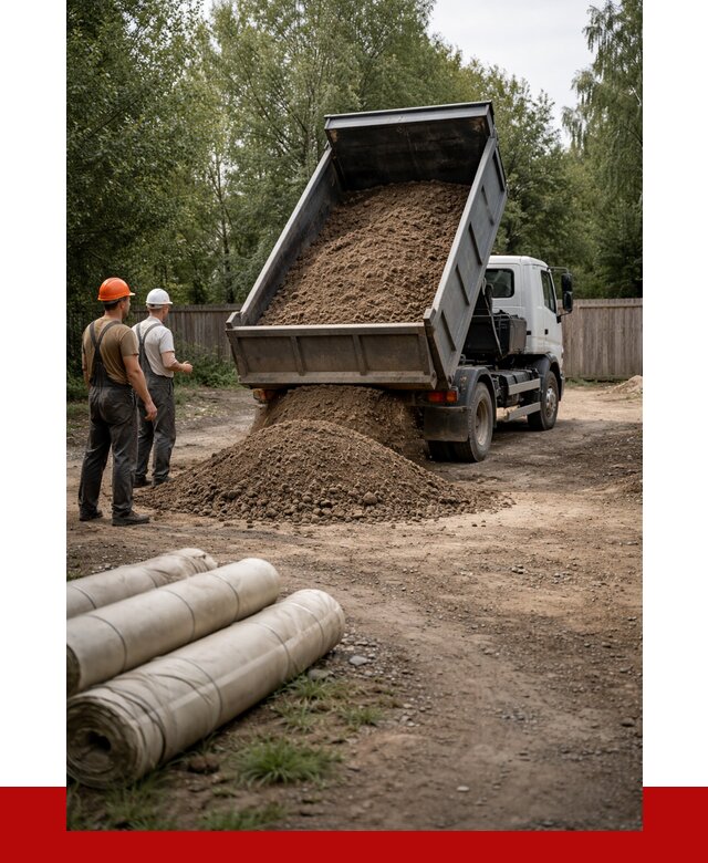 Доставка сыпучих материалов самосвалом в [cvi] от 4266 р. | ПРОНЕРУДГбк