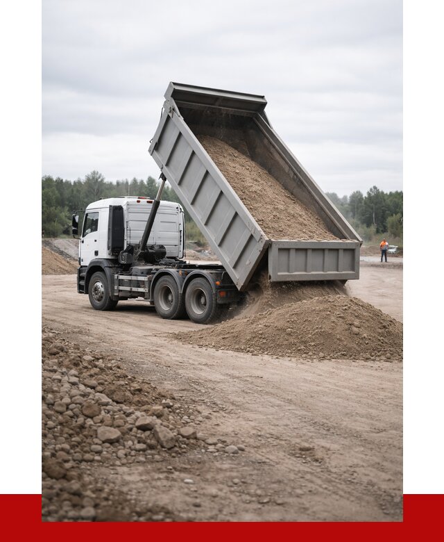 Доставка самосвалом 15 кубов в Губкине от 6603 руб. | ПРОНЕРУДГбк