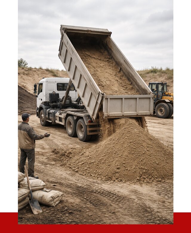 Доставка самосвалом 20 кубов в Губкине от 7619 р. | ПРОНЕРУДГбк