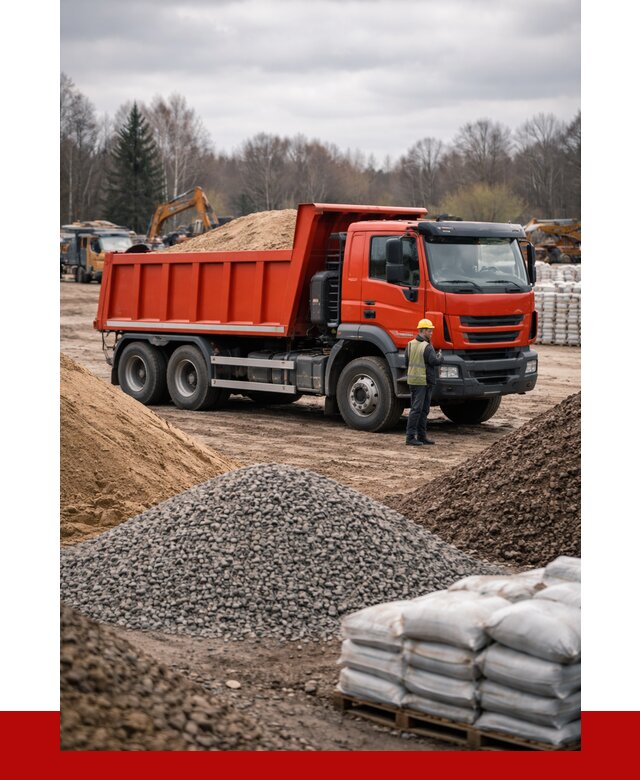 Доставка самосвалом 25 кубов в Губкине от 7619 р. | ПРОНЕРУДГбк