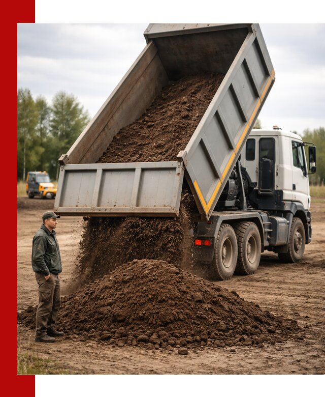 Аренда самосвала с водителем в Губкине для сыпучих грузов и навоза
