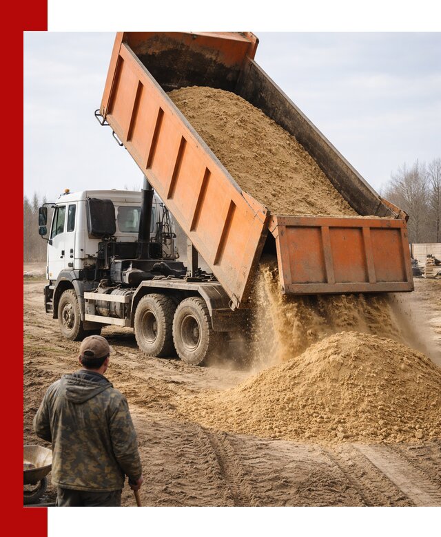 Аренда самосвала 20 тонн для перевозки грузов в Губкине