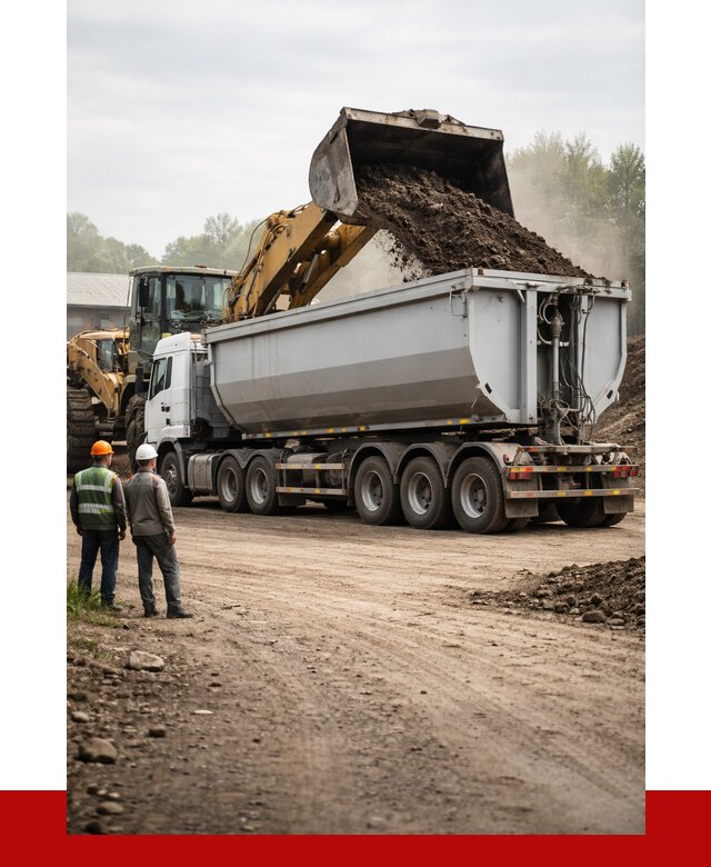 Аренда Тонар 40 тонн в Губкине от 6603 руб. в сутки | ПРОНЕРУДГбк
