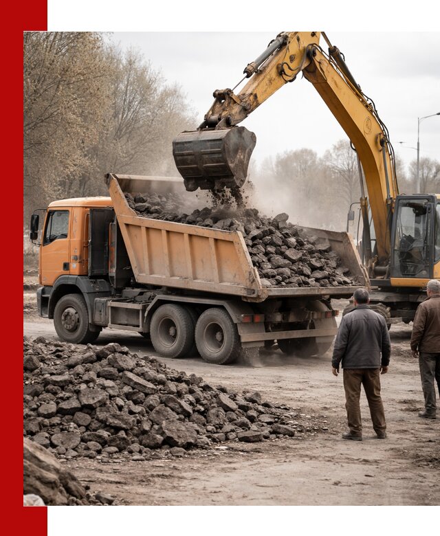 Вывоз асфальта и асфальтового покрытия в Губкине