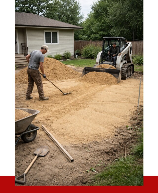 Отсыпка участка песком в Губкине, от 2540 р., ПРОНЕРУДГбк